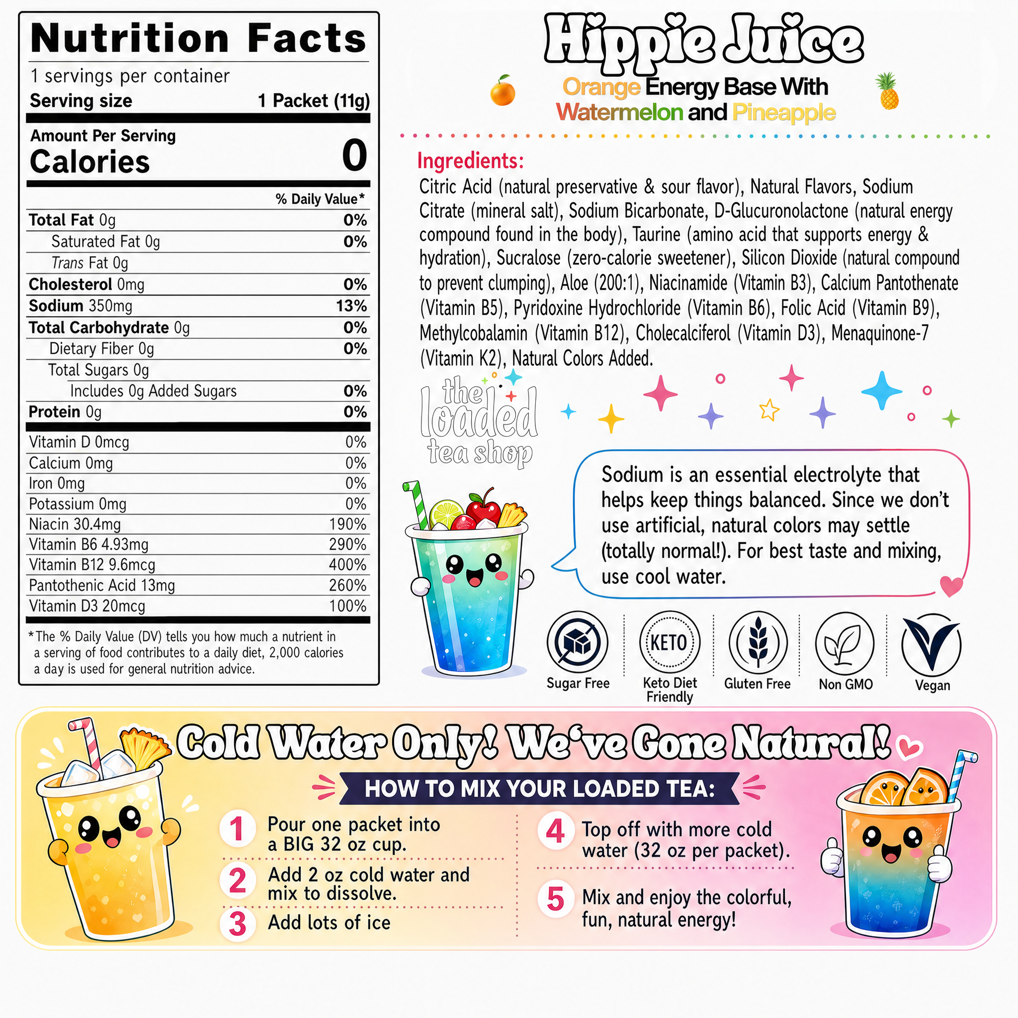 Hippie Juice (Caffeine-Free) - An Easy Pick for Cool Drink Moments