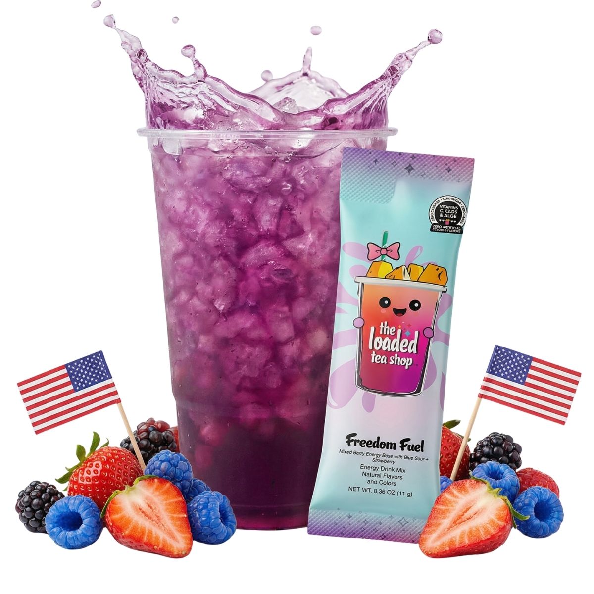 50 Case Freedom Fuel - A Playful Pick for Chilled Drink Variety