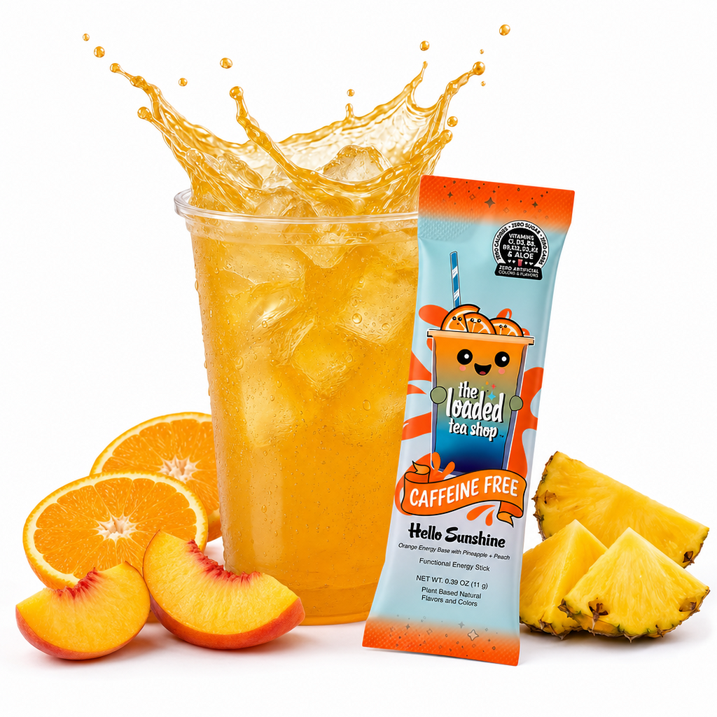 Hello Sunshine (Caffeine-Free) - A Tasty Pick for Mixing with Ice