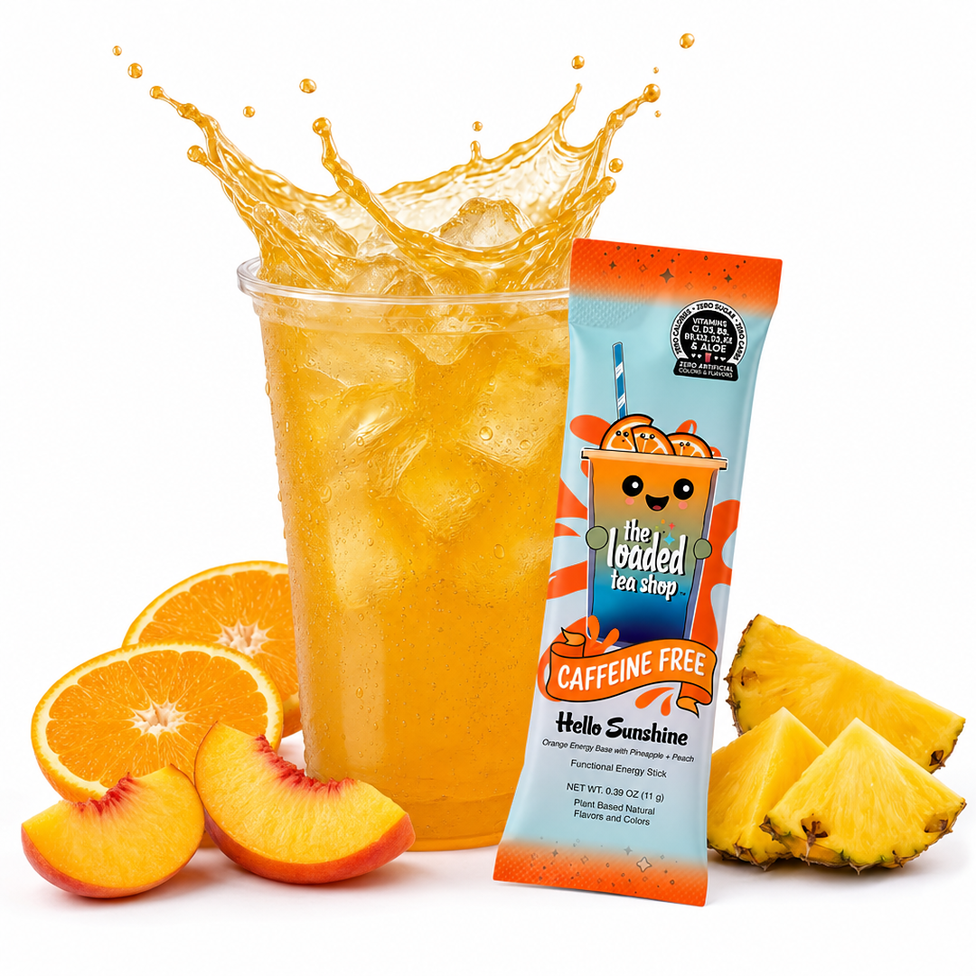 Hello Sunshine (Caffeine-Free) - A Tasty Pick for Mixing with Ice