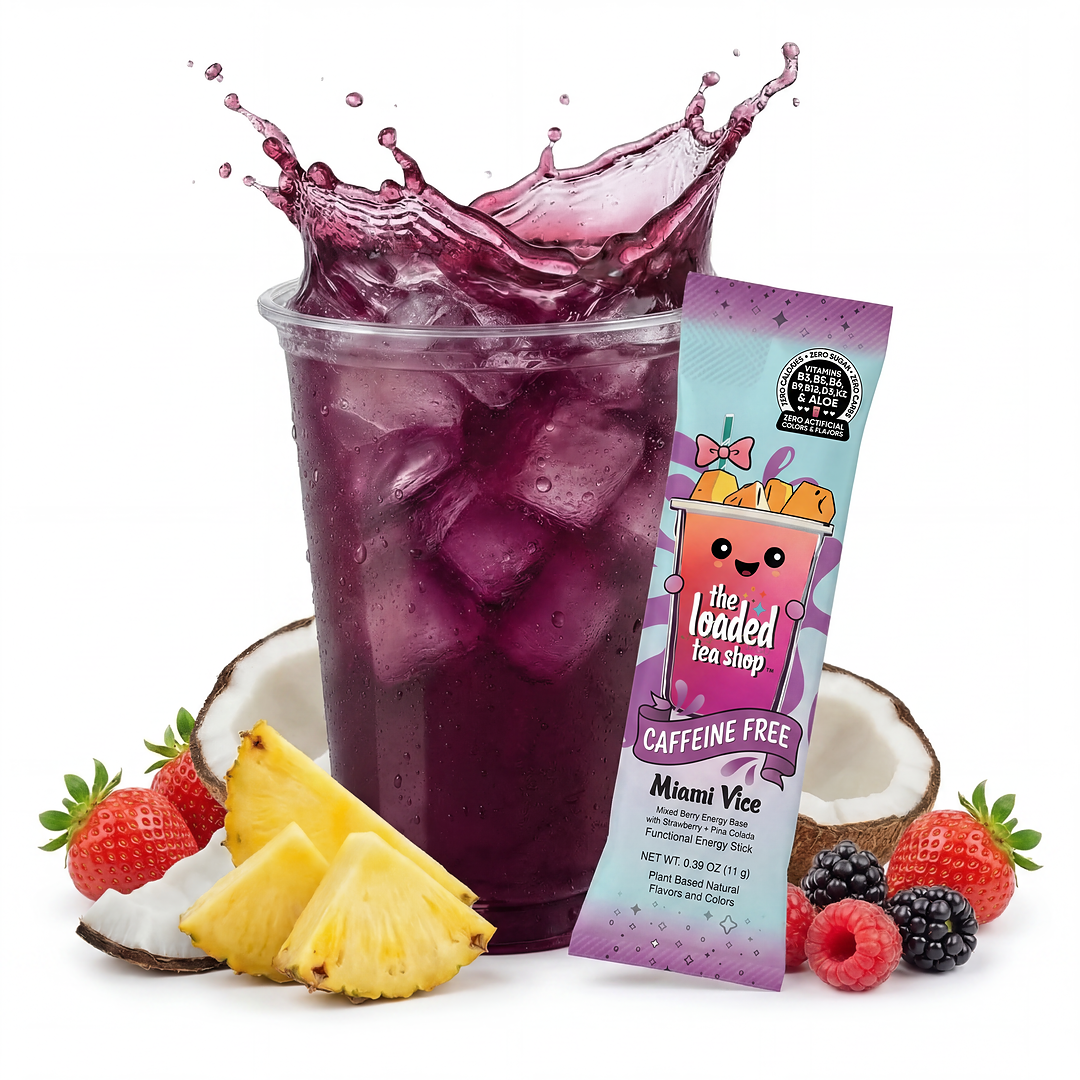 Miami Vice (Caffeine-Free) - A Chilled Pick for Cold Tea Creations