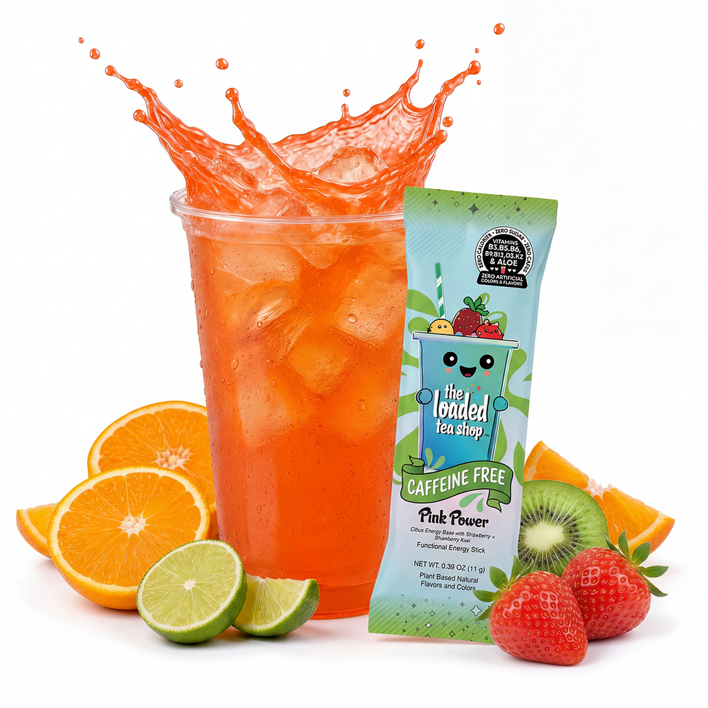 Pink Power (Caffeine-Free) - A Flavorful Pick for Mixing with Ice